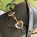 Gucci Horsebit 1955 Mini Bag In Black Calfskin