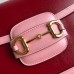 Gucci Red Horsebit 1955 Bicolor Small Shoulder Bag