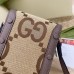 Gucci Horsebit 1955 Mini Bag In Jumbo GG Canvas