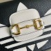 Gucci x Adidas Horsebit 1955 Mini Bag In Black Calfskin