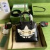 Gucci x Adidas Horsebit 1955 Mini Top Handle Bag In Black Calfskin