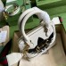 Gucci x Adidas Horsebit 1955 Mini Top Handle Bag In White Calfskin