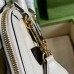 Gucci x Adidas Horsebit 1955 Mini Top Handle Bag In White Calfskin