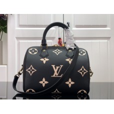 LOUIS VUITTON Speedy Bandoulière 25 Bicolor Monogram Empreinte M58947 LOUIS VUITTON Speedy Bandoulière 25 Bicolor Monogram Empreinte M58947
