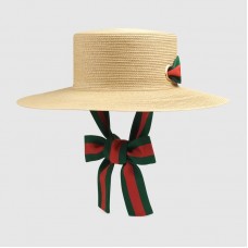 Gucci Papier wide brim hat Ivory papier