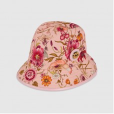 Gucci Fedora hat with Flora print