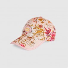 Gucci Baseball hat with Flora print