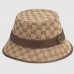 Gucci Beige/brown GG canvas fedora