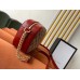 Gucci Original GG Marmont Small Camera Bag With Red Trim