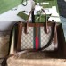 Gucci Jackie 1961 Medium Tote Bag In Beige GG Canvas