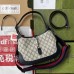 Gucci Jackie 1961 Small Hobo Bag In Blue GG Supreme Canvas