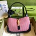 Gucci Jackie 1961 Small Hobo Bag In Pink Corduroy