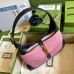 Gucci Jackie 1961 Small Hobo Bag In Pink Corduroy