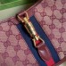 Gucci Jackie 1961 Small Hobo Bag In Burgundy GG Canvas