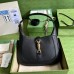 Gucci Jackie 1961 Small Hobo Bag In Black Grained Leather