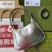 Gucci Jackie 1961 Small Hobo Bag In Silver Metallic Leather