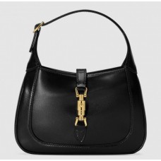 Gucci Jackie 1961 Small Hobo Bag In Black Leather