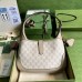 Gucci Jackie 1961 Small Hobo Bag In White Supreme Canvas