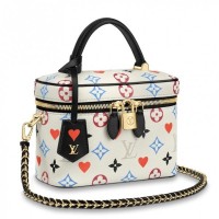 Louis Vuitton Monogram canvas Game On Vanity PM White Bag