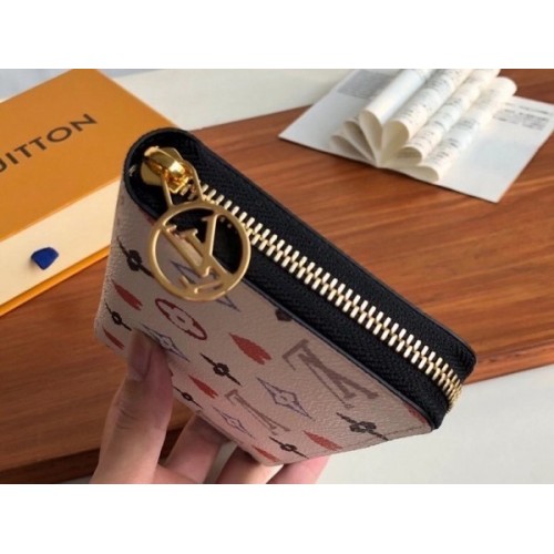 Louis Vuitton M57491 Heart Monogram Zippy Wallet Game-On Collection Long  Wallet