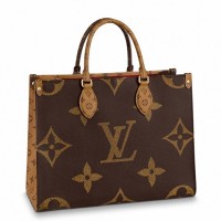 Louis Vuitton Onthego MM Bag Giant Monogram Reverse M45321