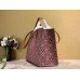 Louis Vuitton M57185 LV Since 1854 Onthego GM tote bag in Bordeaux Red Jacquard Since 1854 textile