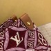 Louis Vuitton M57185 LV Since 1854 Onthego GM tote bag in Bordeaux Red Jacquard Since 1854 textile