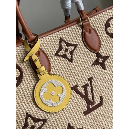 M57723 Louis Vuitton Monogram Raffia OnTheGo MM