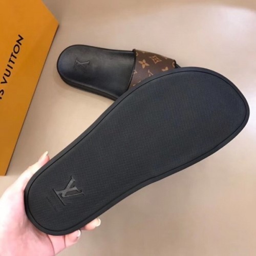 Dép LV Waterfront Mule Monogram Eclipse likeauth 99%