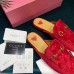 Gucci Princetown Slippers In Red GG Velvet