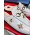 Gucci White Princetown Slippers Embroidered Bees And Stars