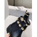 Gucci Ankle Boots In Black Leather with Crystals