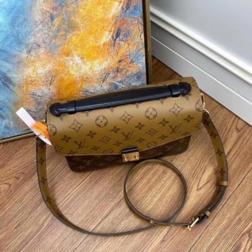 NEW Louis Vuitton Pochette Metis Monogram Reverse MM M44876 Bag