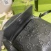 Gucci Men's Medium Backpack In Black GG Embossed Leather