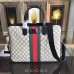 Gucci GG Supreme Briefcase With Web