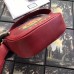 Gucci Red Print Messenger Bag