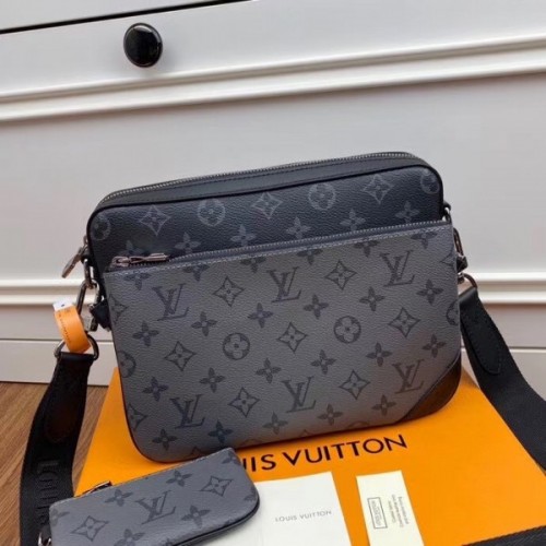 Louis Vuitton Trio Messenger Bag Monogram Eclipse Canvas M69443