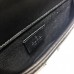 Gucci Black/grey GG Supreme canvas belt bag