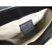 Gucci Belt Bag In Black GG Embossed Leather