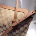 Gucci GG Supreme Canvas Tote 353120 Tan Brown