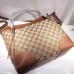 Gucci GG Supreme Canvas Tote 353120 Tan Brown