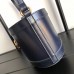 Gucci 1955 Horsebit Bucket Bag In Navy Calfskin