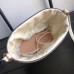 Gucci 1955 Horsebit Bucket Bag In White Calfskin