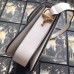 Gucci 1955 Horsebit Shoulder Bag In White Leather