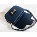 Gucci 1955 Horsebit Shoulder Bag In Blue Leather