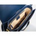 Gucci 1955 Horsebit Shoulder Bag In Blue Leather