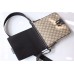 Gucci men's bag leather stitching shoulder diagonal bag small flip messenger bag
