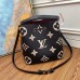 Louis Vuitton NeoNoe MM Bag In Black Leather M45497