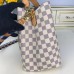 Louis Vuitton LV NeoNoe MM N50042 Damier Azur with Blue Braided Strap