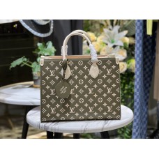 Louis Vuitton M46060 OnTheGo MM Monogram Empreinte bag